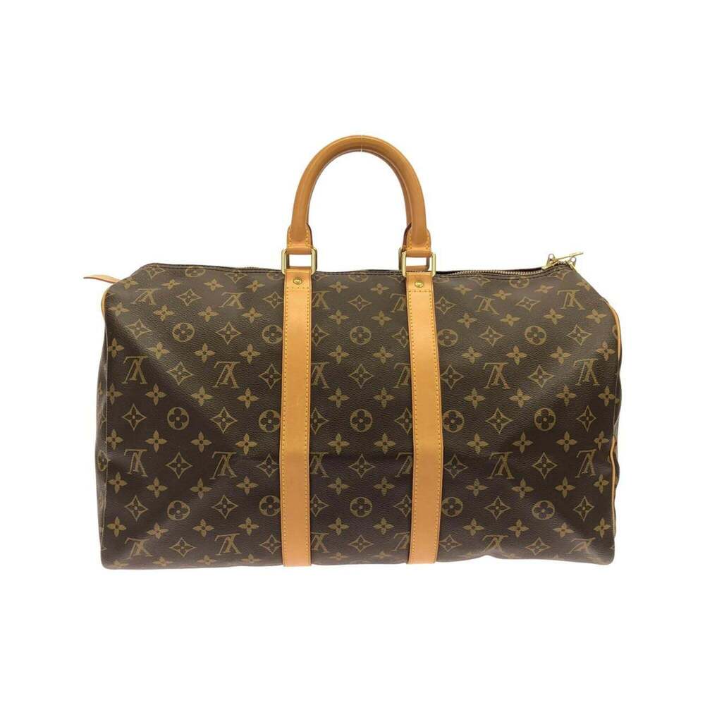 LOUIS VUITTON Brown Monogram Keepall 45 Boston Bag - Picture 2 of 10